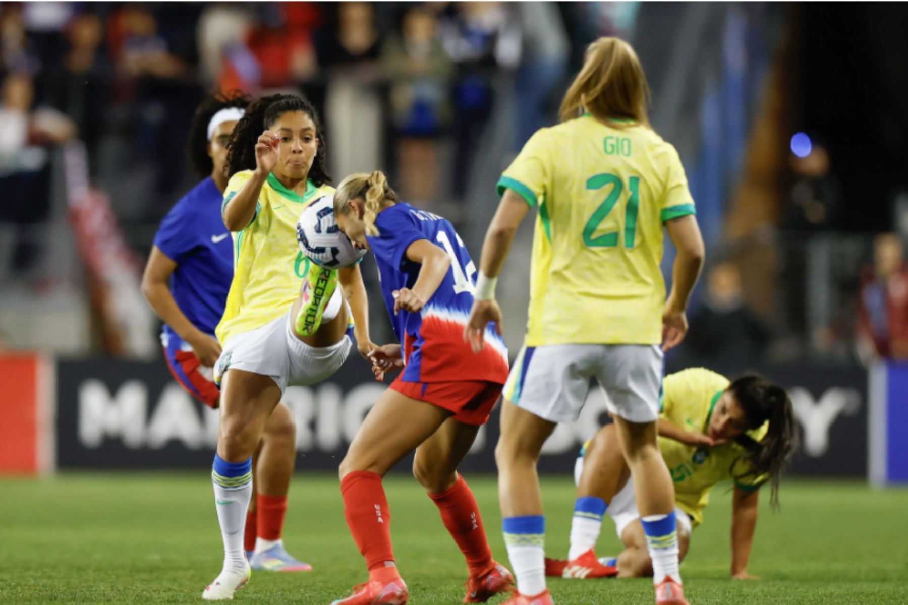 Brasil enfrenta Estados Unidos em amistosos de olho na Copa do Mundo de 2027