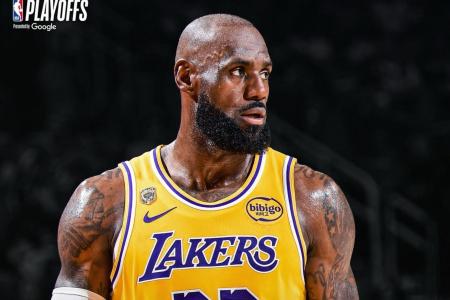 Lebron James jogou oito temporadas pelo Los Angeles Lakers