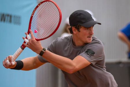 João Fonseca em ação no Masters 1000 de Madrid