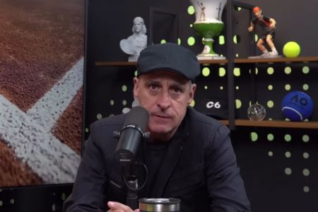 Fernando Meligeni, comentarista e ex-tenista