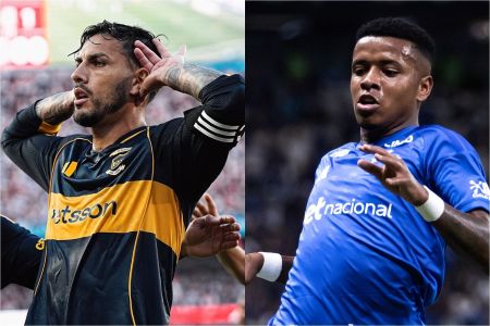 Leandro Paredes e Keny Arroyo, destaques de Boca Juniors e Cruzeiro