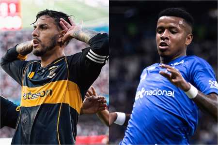 Leandro Paredes e Keny Arroyo, destaques de Boca Juniors e Cruzeiro