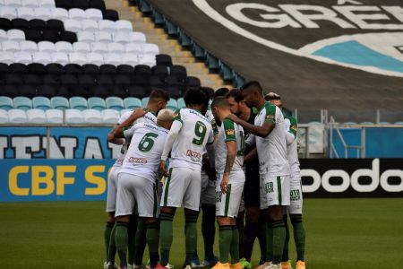 Time de 2021 do América se reúne antes de jogo contra o Grêmio