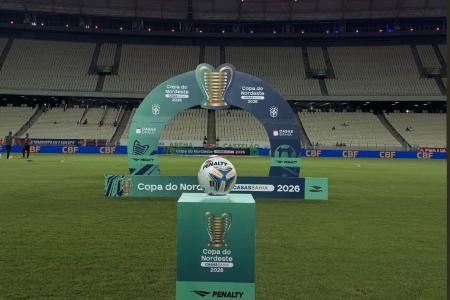 Bola da Copa do Nordeste na Arena Castelão