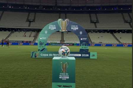 Bola da Copa do Nordeste na Arena Castelão