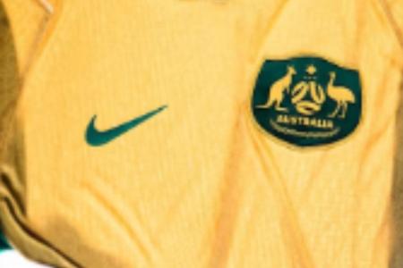 Primeiro uniforme da Austrália para a Copa do Mundo de 2026