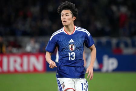 Primeiro uniforme do Japão para a Copa do Mundo de 2026