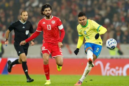 Primeiro uniforme da Tunísia para a Copa do Mundo de 2026