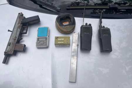 Itens apreendidos durante a prisão em flagrante