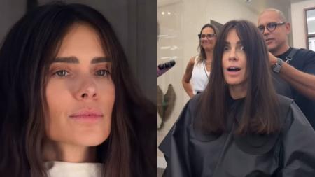 Carolina Dieckmmann está de novo visual