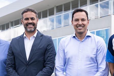 Artur Jorge e Pedro Junio, do Cruzeiro