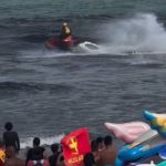 Bombeiros pausam buscas no mar por mineiro desaparecido em Cabo Frio