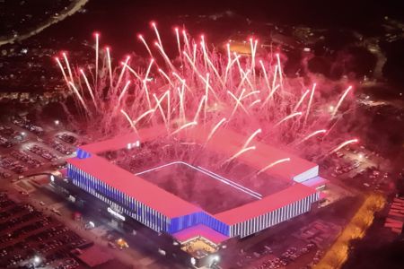 Claro Arena, em Las Condes, no Chile