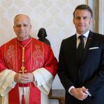 Da guerra no Oriente Médio ao basquete: saiba como foi o encontro do Papa Leão XIV com Macron