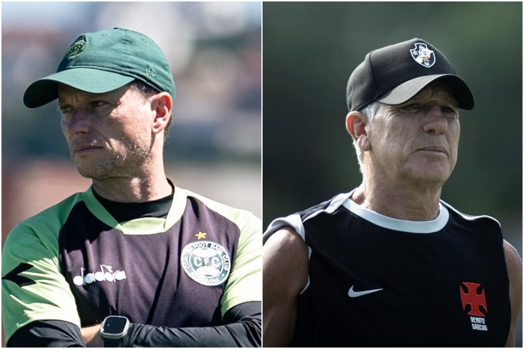 Coritiba x Vasco: veja escalações dos times para o jogo pelo Brasileirão