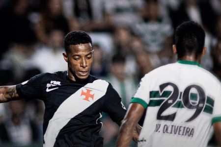 Jogo entre Vasco e Coritiba