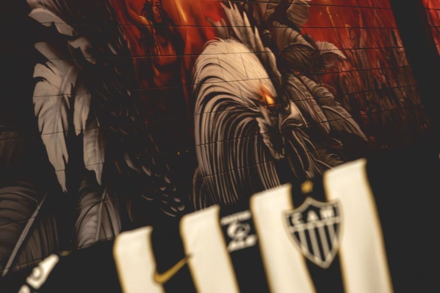 Torcida do Atlético 'manda recado' antes de jogo contra o Flamengo pelo Brasileirão