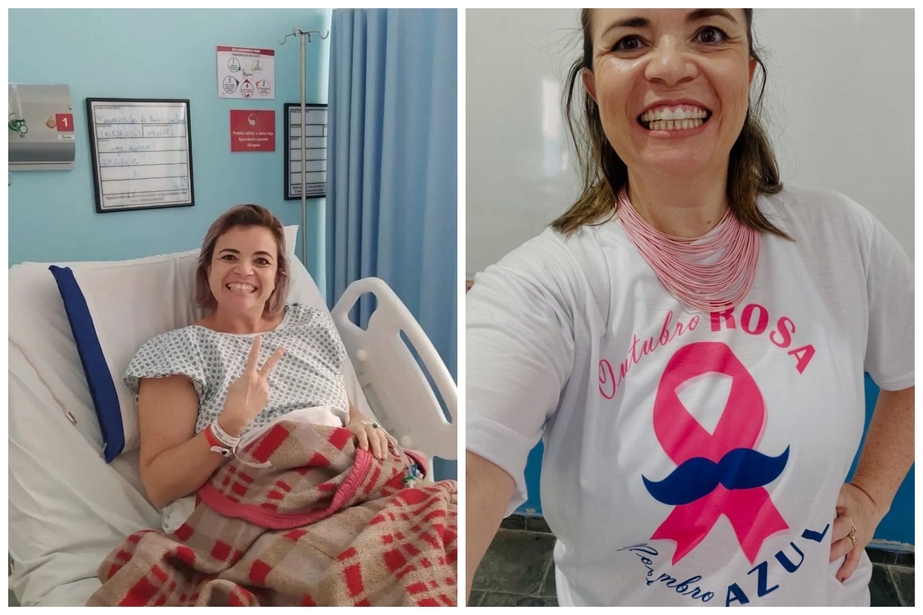 Mulher recorda cirurgia que a curou de um câncer sem sintomas; saiba mais