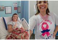 Mulher recorda cirurgia que a curou de um câncer sem sintomas; saiba mais