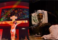 Encenação da Paixão de Cristo reúne fiéis na Região do Barreiro, em BH