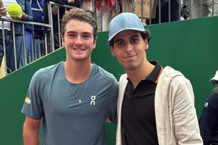 João Fonseca e Gabriel Bortoleto em Monte Carlo
