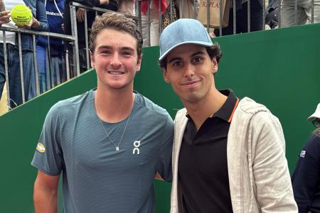 João Fonseca e Gabriel Bortoleto em Monte Carlo