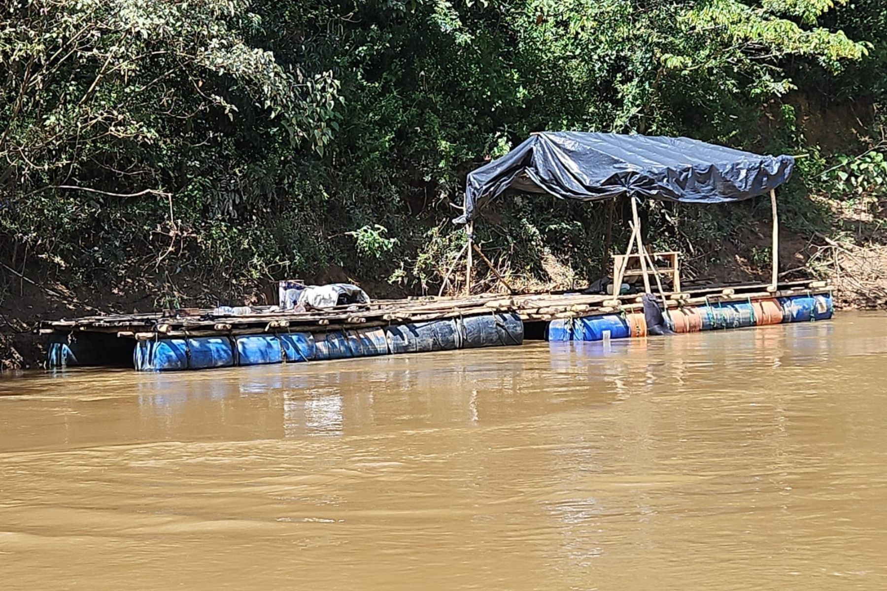 PM de Meio Ambiente realiza operação contra garimpo ilegal de ouro no Rio das Mortes