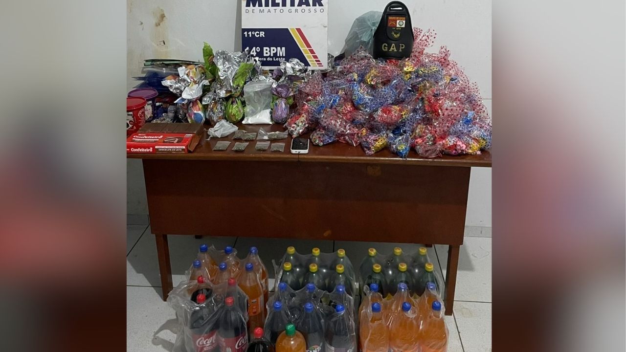 Grupo é preso por usar ovos de Páscoa para atrair crianças ao tráfico de drogas no MT