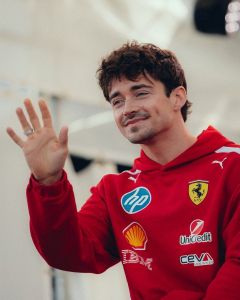 Charles Leclerc, piloto da Ferrari na Fórmula 1 • Divulgação/Ferrari