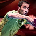 Hugo Calderano perde para número 1 do mundo e é terceiro no Mundial de tênis de mesa