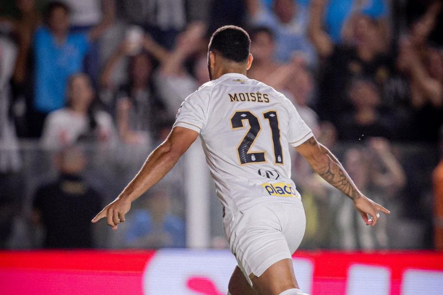 O que disse autor de gol do Santos em vitória sobre o Atlético na Vila Belmiro