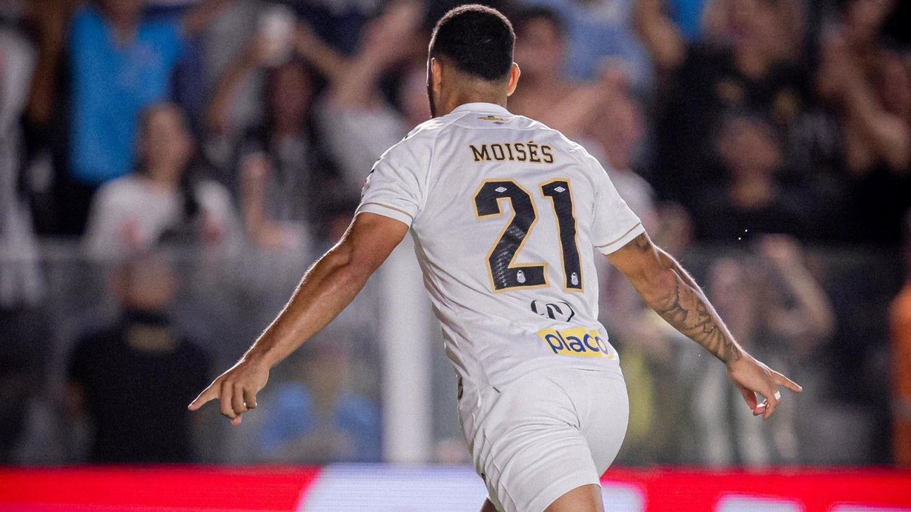 O que disse autor de gol do Santos em vitória sobre o Atlético na Vila Belmiro
