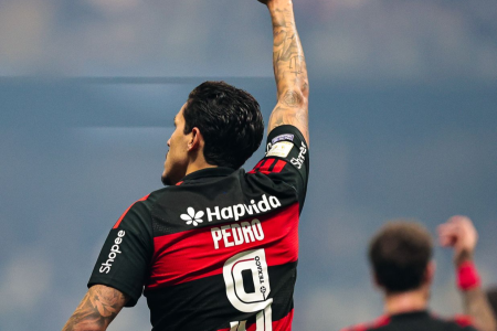 Pedro, atacante do Flamengo