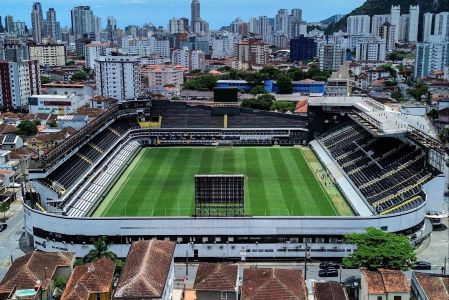 Vila Belmiro será o palco de Santos x Coritiba
