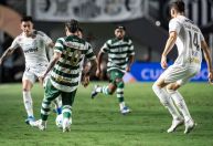 Em jogo aberto, Santos e Coritiba empatam pela Copa do Brasil