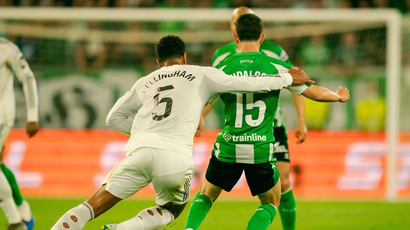 Bétis arranca empate no fim e complica Real Madrid na luta pelo título do Espanhol