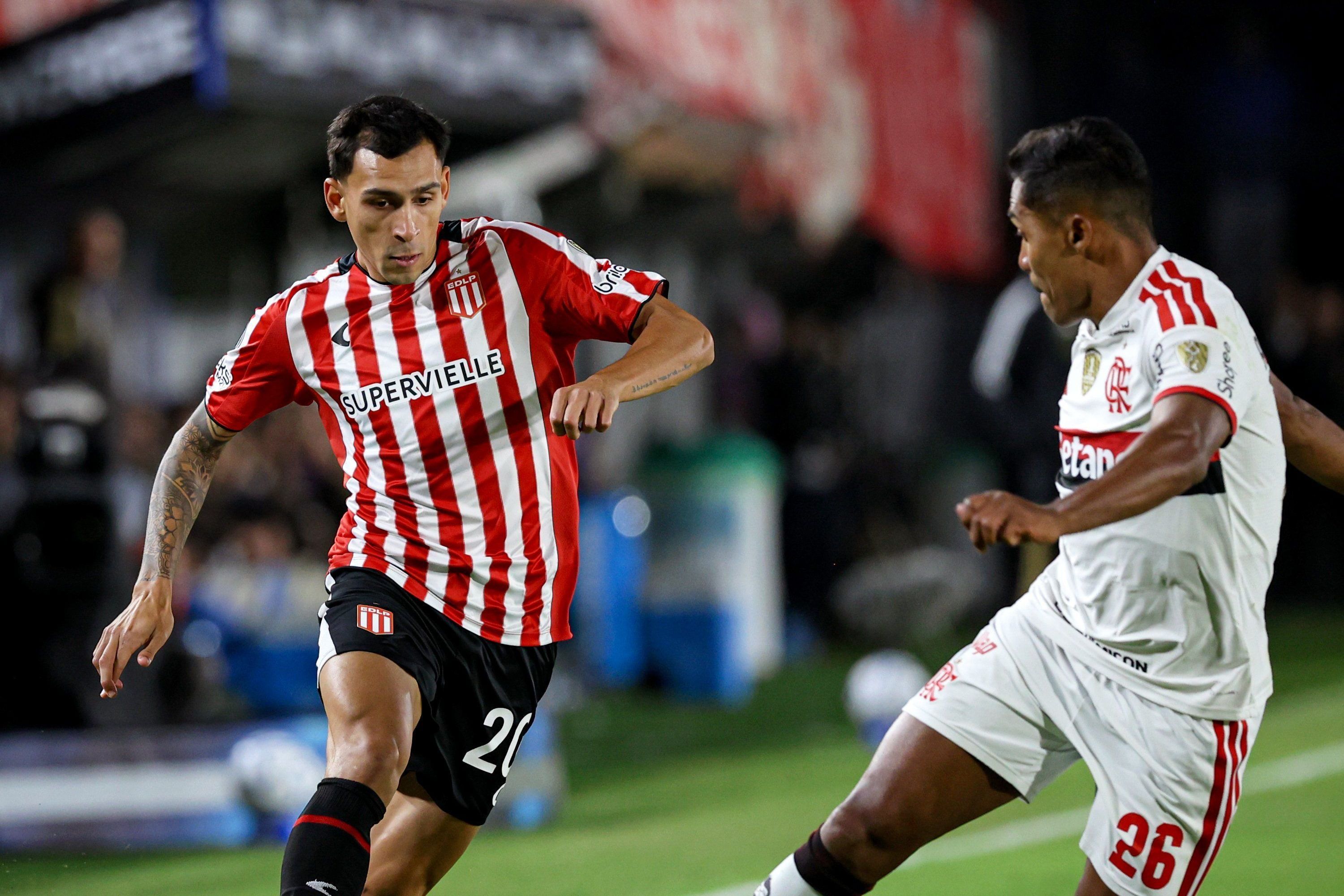 Estudiantes arranca empate com o Flamengo em jogo tenso pela Libertadores