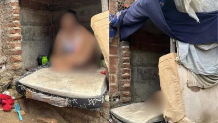 Homem é preso após manter namorada em casinha de cachorro em Alagoas • Foto: Reprodução