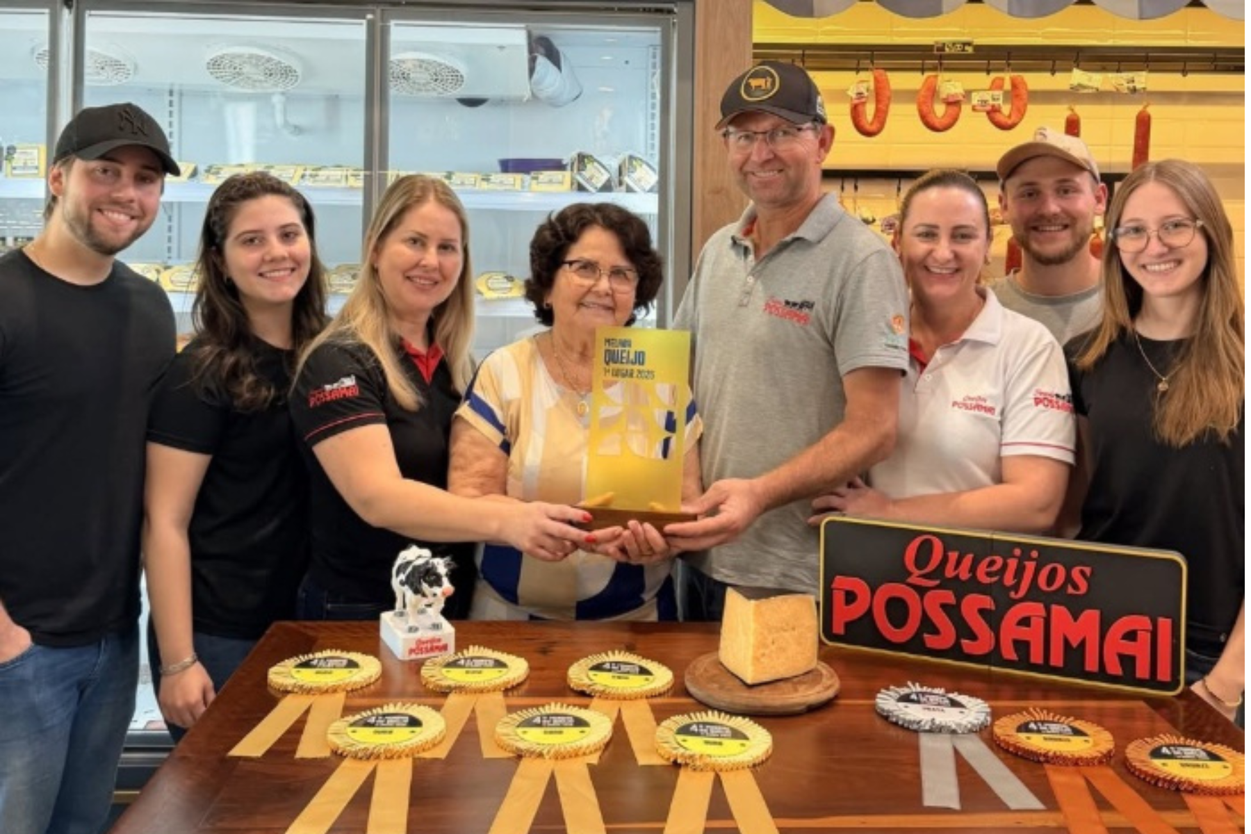 Queijo catarinense é eleito o melhor do mundo em concurso
