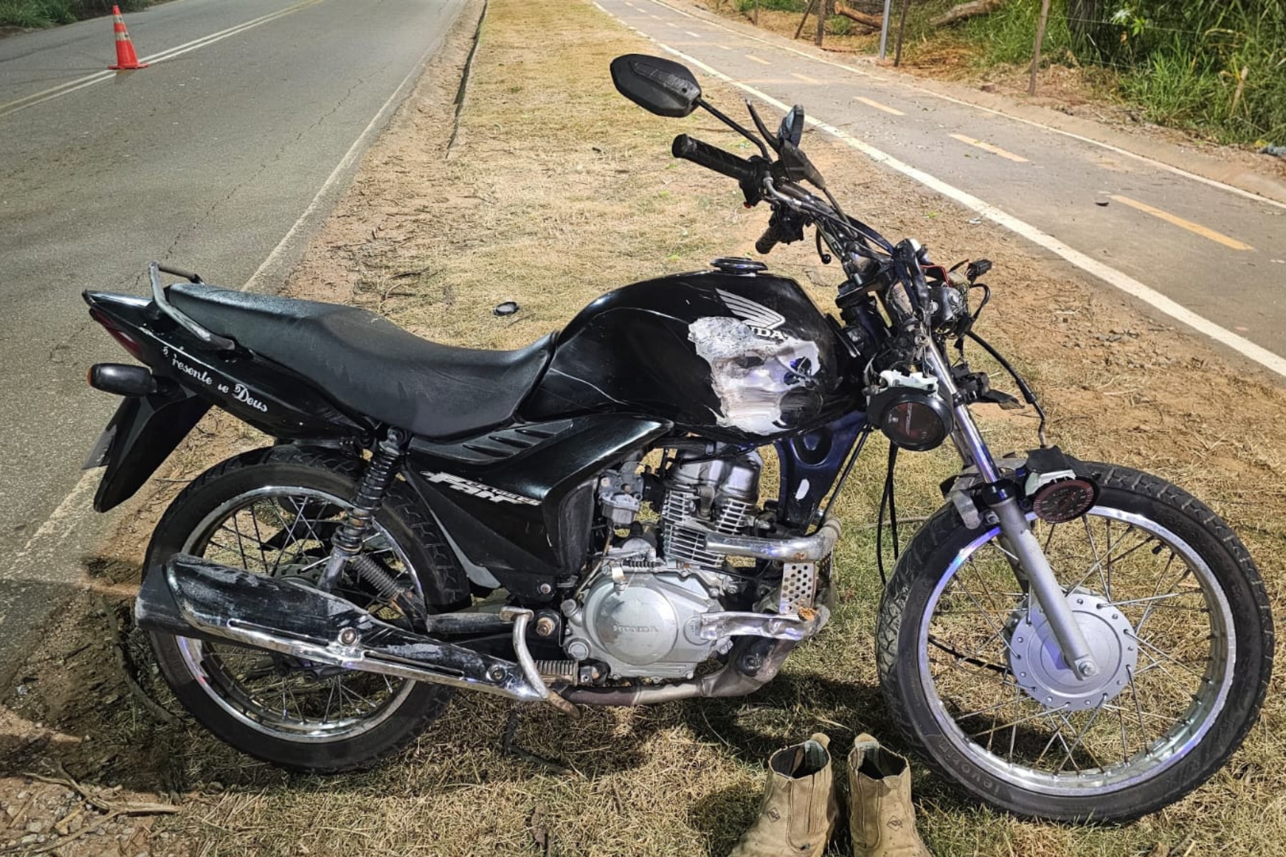 Condutor embriagado fica gravemente ferido após acidente na MG-232, em Santana do Paraíso