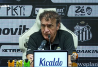 Cuca defende Neymar e critica árbitro de Santos x Remo: 'Quis agir de outra forma'