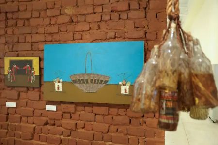 A instalação Dupla Cura, de Dalton Paula no Instituto Inhotim, em Brumadinho (MG) • Tomaz Silva/Agência Brasil