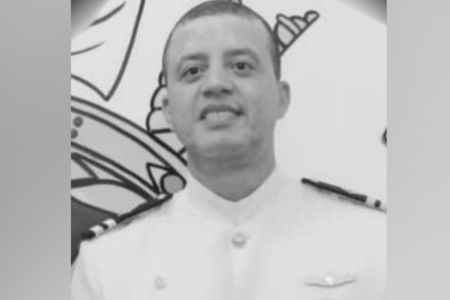 Cassiano Meireles Alecrim, capitão-tenente da Marinha do Brasil.