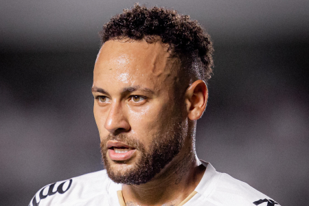 Neymar, atacante do Santos
