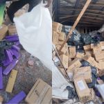 Caminhão que transportava maconha e shampoo tomba e carga é saqueada em MG