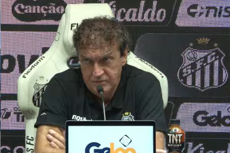 Cuca após empate entre Santos e Coritiba