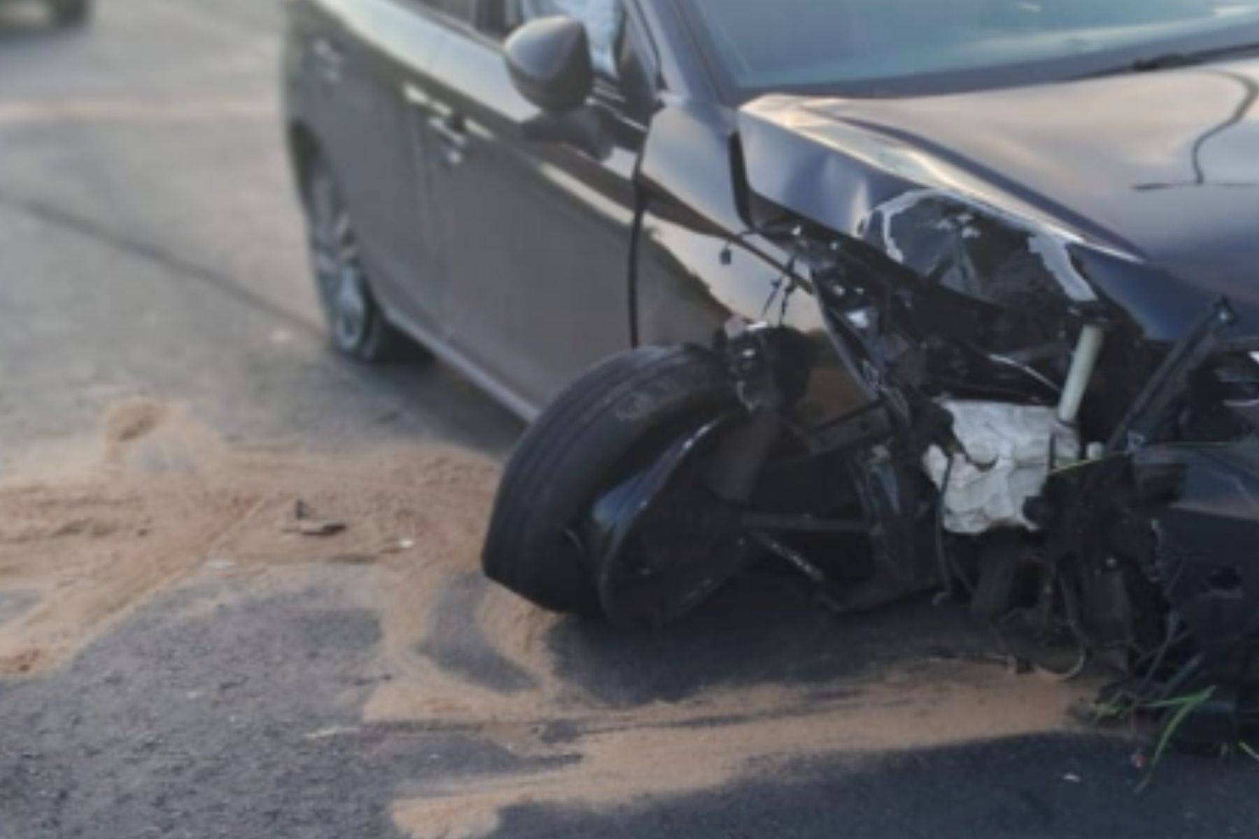 Motorista bêbado que bateu carro na Av. Nossa Senhora do Carmo diz: 'Não lembro de nada'