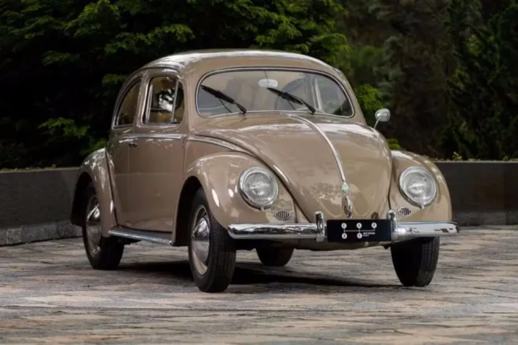 Fusca raro pode chegar a R$ 570 mil em leilão no interior de São Paulo