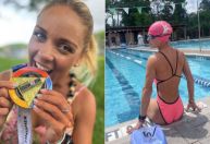 Quem era Mara Flávia, triatleta brasileira que morreu durante prova do Ironman Texas, nos EUA