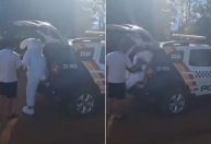 Vídeo: 'Coelhinho da Páscoa' supostamente ligado ao CV é detido durante entrega de chocolates